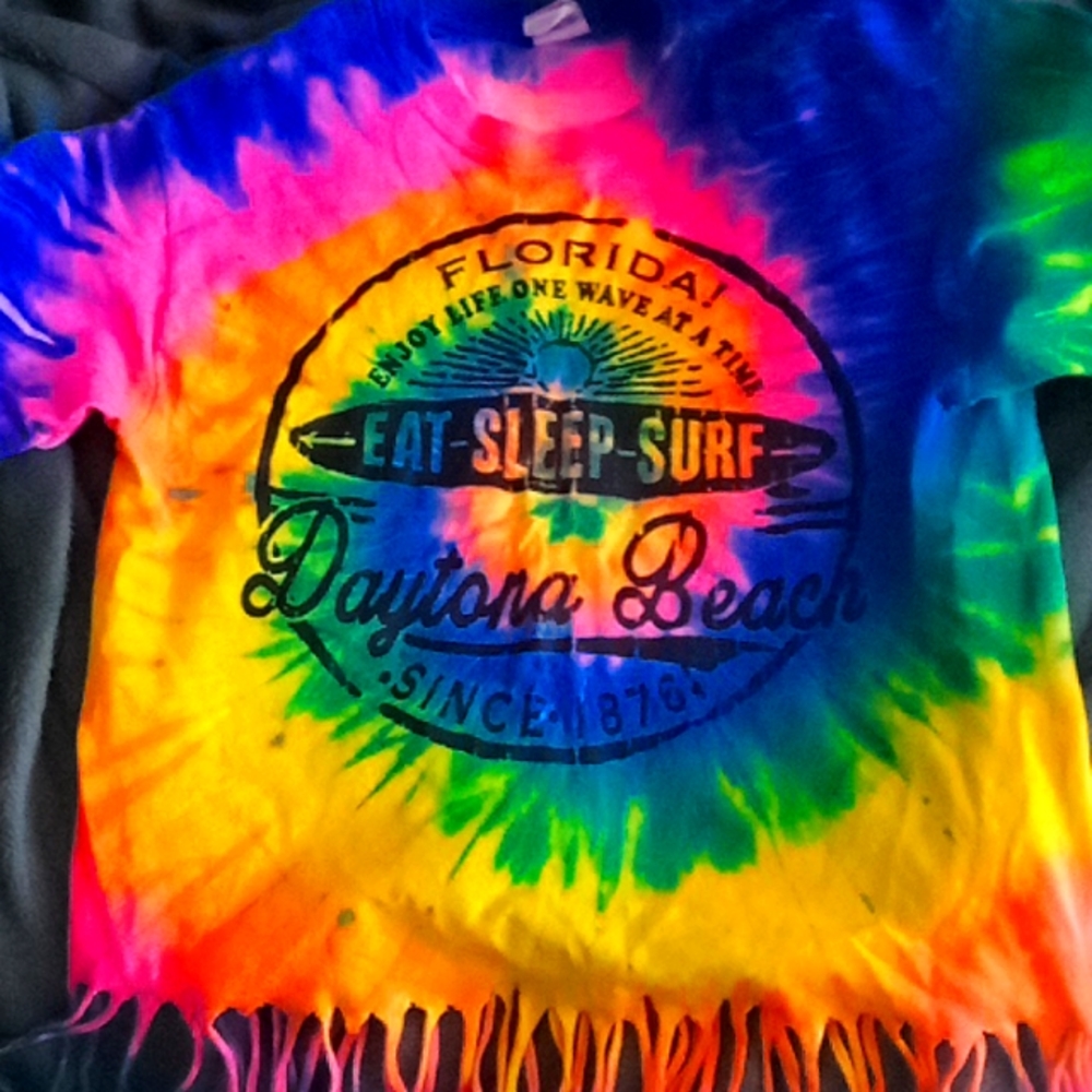 Rainbow Tie dye shirt